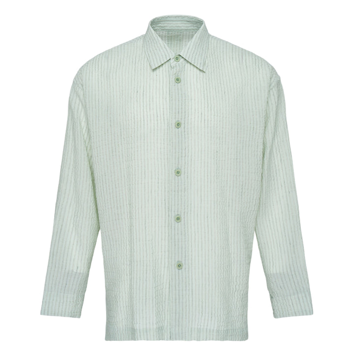 IM MEN Stripe Linen Long Sleeve Shirt – Available at Club 21, Official Retailer in Singapore, Malaysia & Thailand with Global Shipping Online