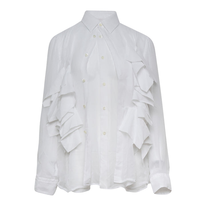 COMME des GARCONS Polyester Georgette Thin Garment Shirt – Available at Club 21, Official Retailer in Singapore, Malaysia & Thailand with Global Shipping Online