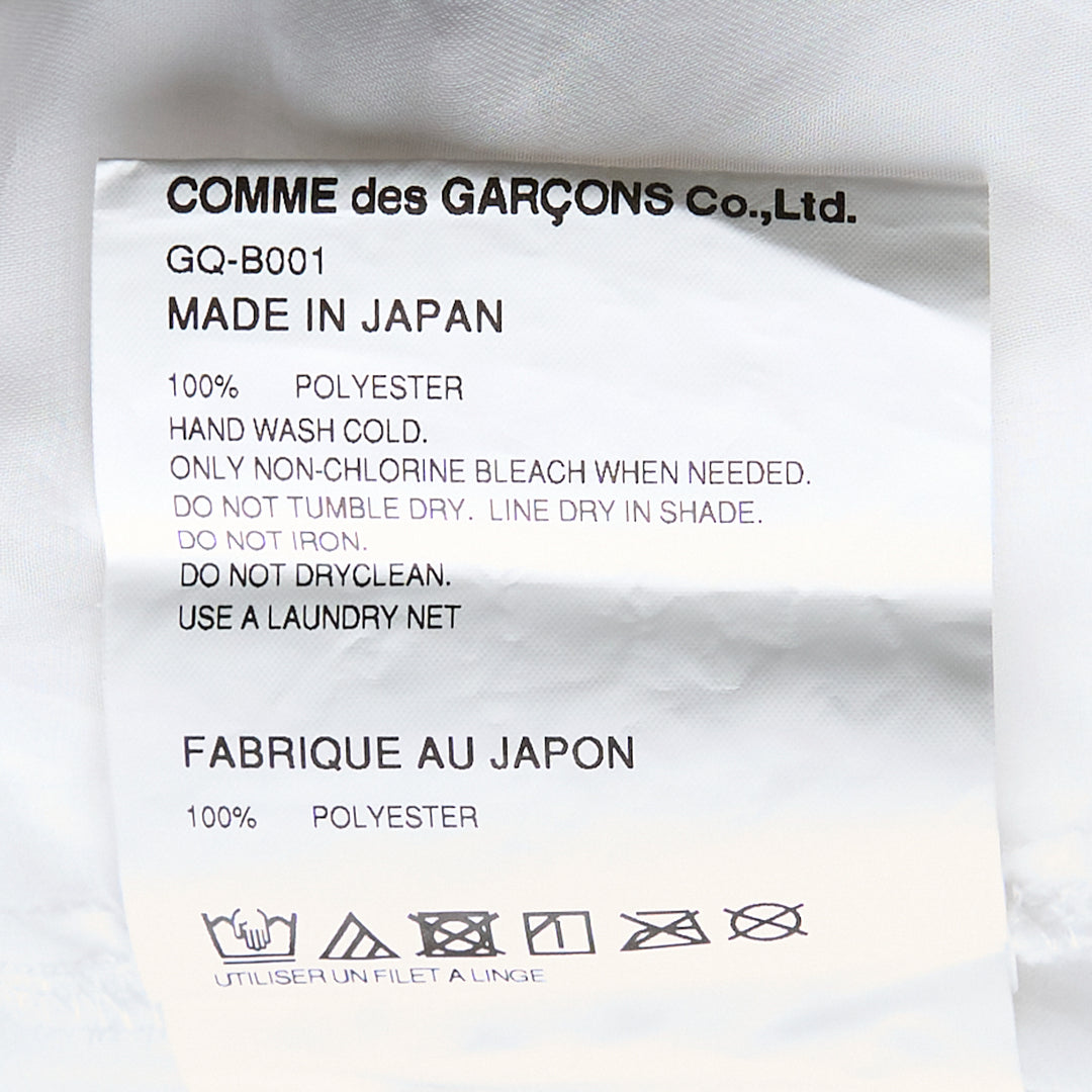 COMME des GARCONS Polyester Georgette Thin Garment Shirt – Available at Club 21, Official Retailer in Singapore, Malaysia & Thailand with Global Shipping Online