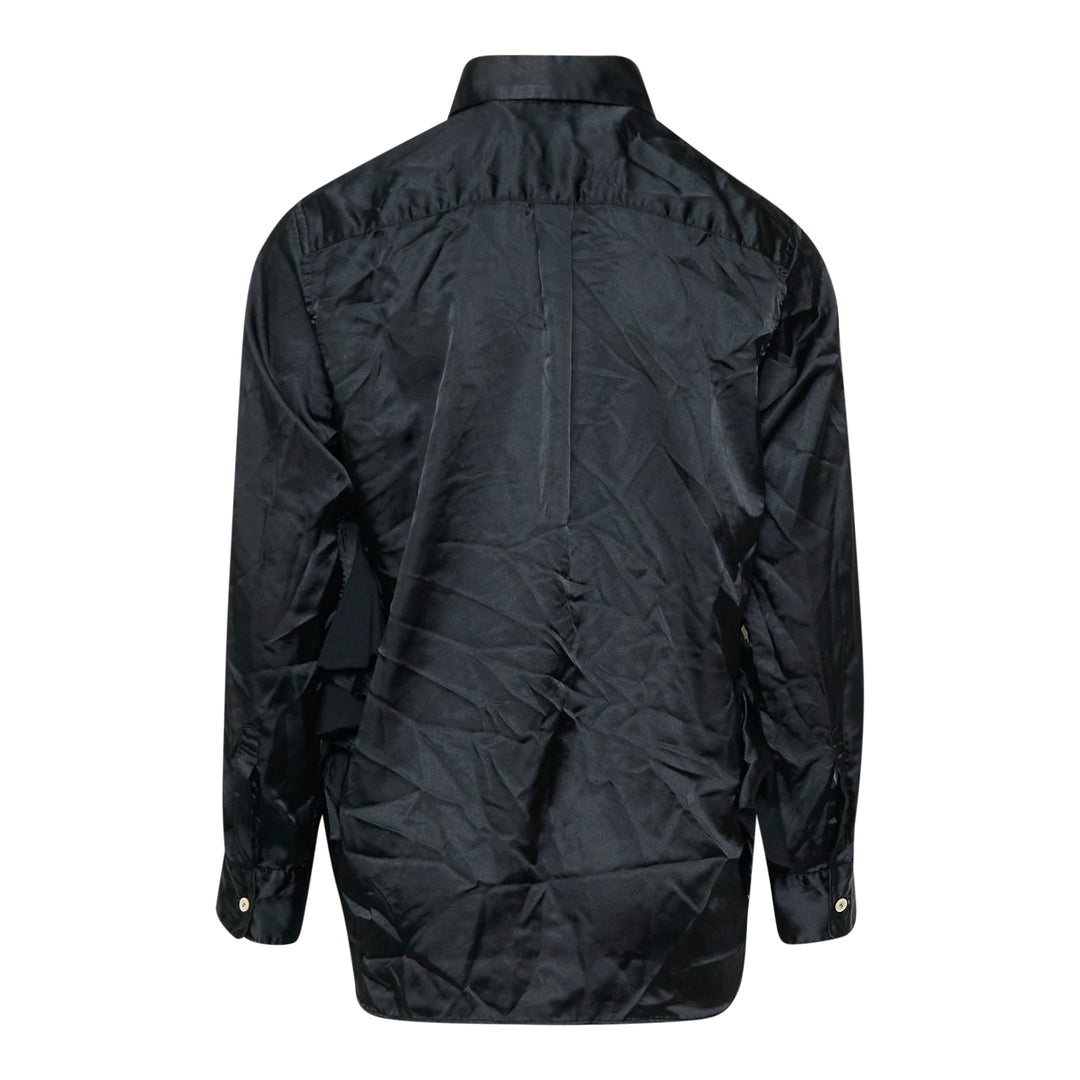 COMME des GARCONS Polyester Satin Ruffle Shirt – Available at Club 21, Official Retailer in Singapore, Malaysia & Thailand with Global Shipping Online