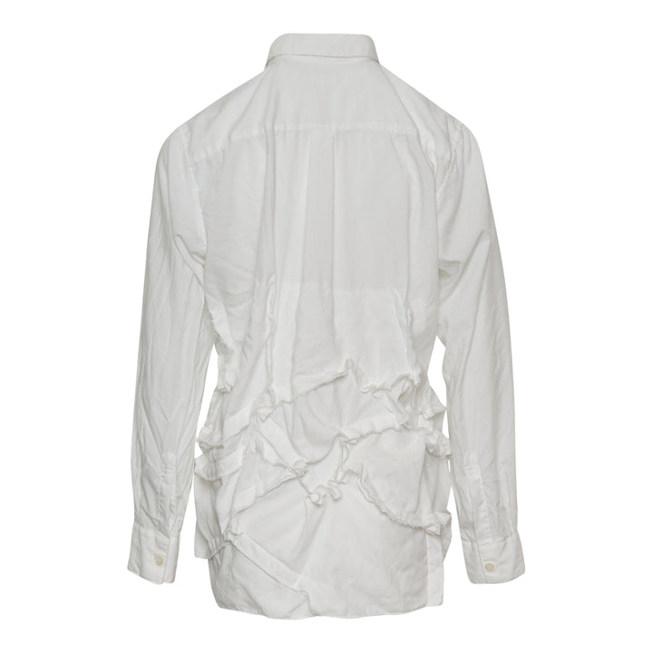 COMME des GARCONS Polyester Broad Garment Treated Shirt – Available at Club 21, Official Retailer in Singapore, Malaysia & Thailand with Global Shipping Online