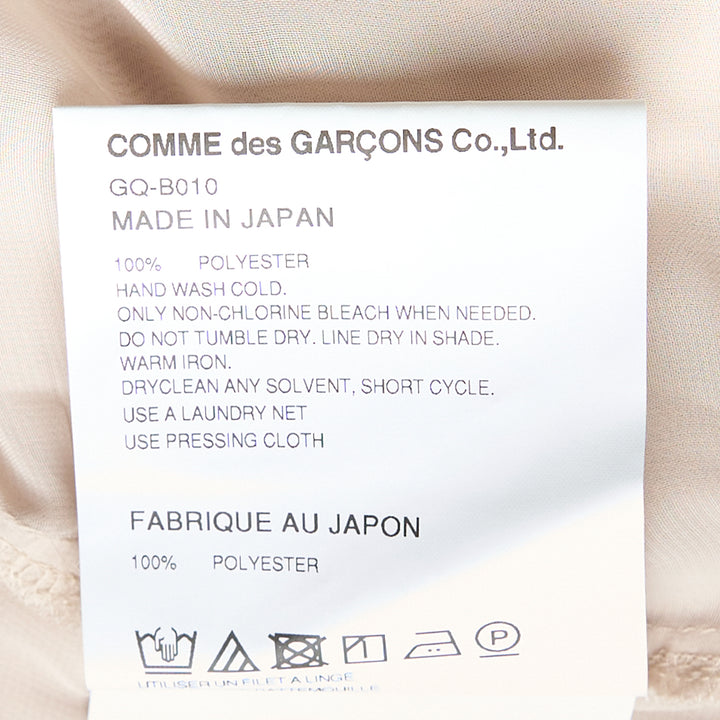 COMME des GARCONS Polyester Georgette Blouse – Available at Club 21, Official Retailer in Singapore, Malaysia & Thailand with Global Shipping Online