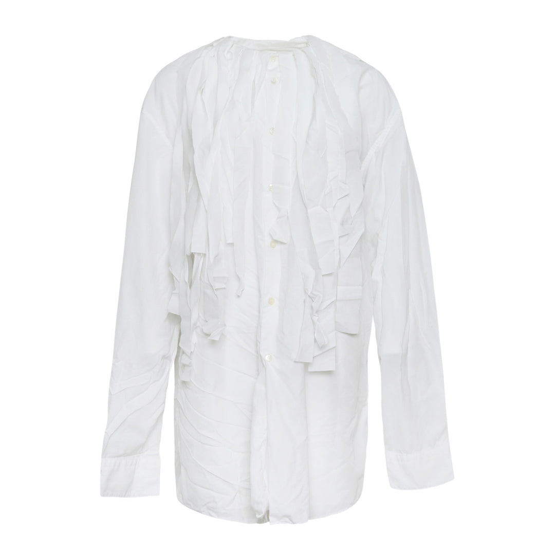 COMME des GARCONS Polyester Spun Broad Medium Blouse – Available at Club 21, Official Retailer in Singapore, Malaysia & Thailand with Global Shipping Online