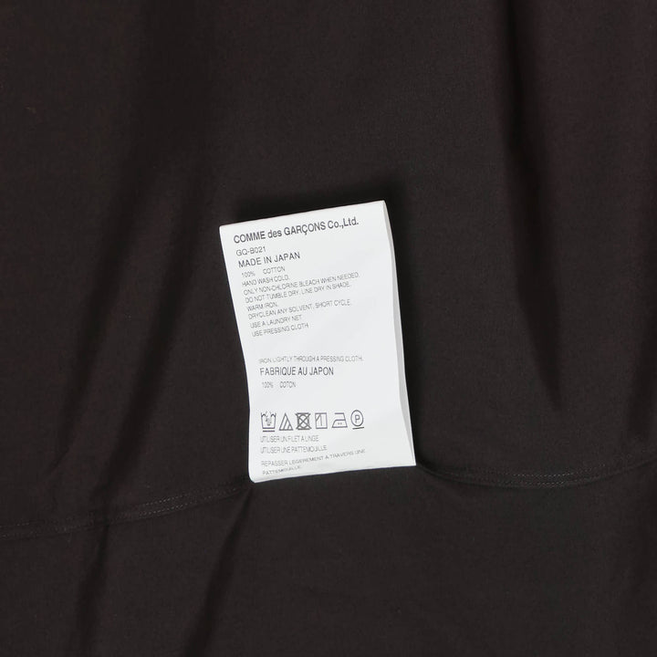 COMME des GARCONS Cotton Broad Shirt Dress – Available at Club 21, Official Retailer in Singapore, Malaysia & Thailand with Global Shipping Online