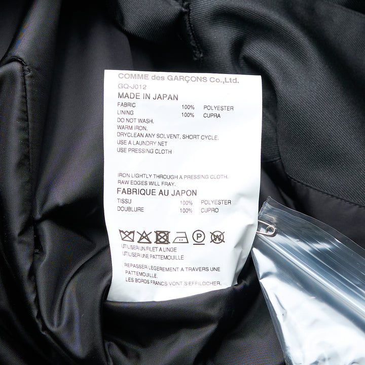 COMME des GARCONS Polyester Twill Jacket – Available at Club 21, Official Retailer in Singapore, Malaysia & Thailand with Global Shipping Online