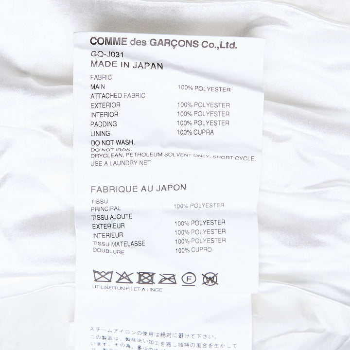 COMME des GARCONS Polyester Jersey Jacket – Available at Club 21, Official Retailer in Singapore, Malaysia & Thailand with Global Shipping Online