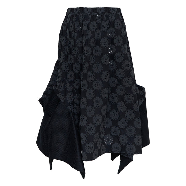 COMME des GARCONS Cotton Poplin Pigment Print Skirt – Available at Club 21, Official Retailer in Singapore, Malaysia & Thailand with Global Shipping Online