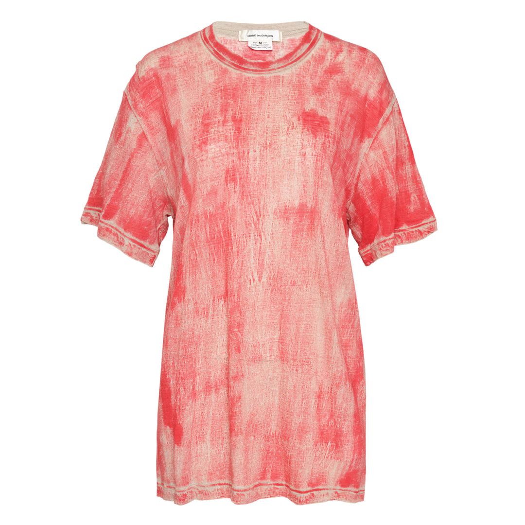 COMME des GARCONS Linen Jersey Thin Garment Tee – Available at Club 21, Official Retailer in Singapore, Malaysia & Thailand with Global Shipping Online
