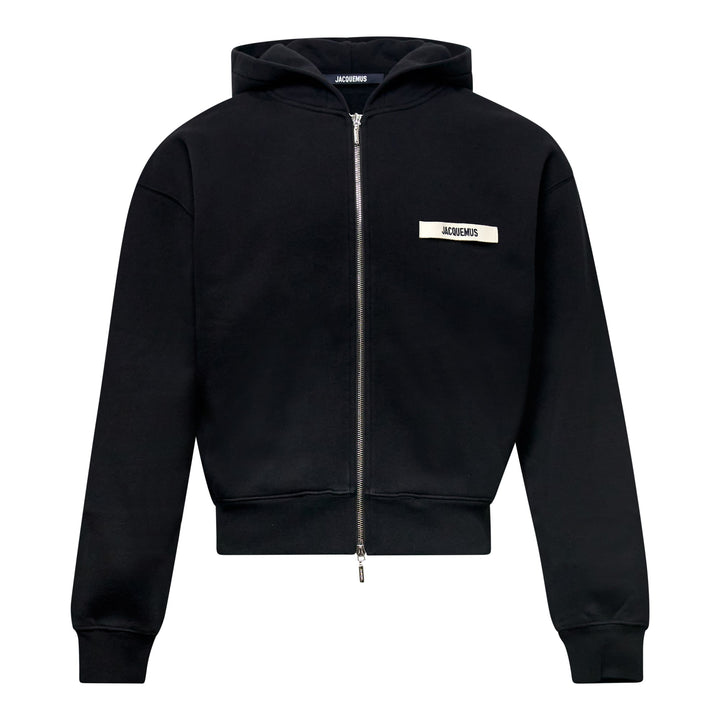 Le Hoodie Zip Gros Grain