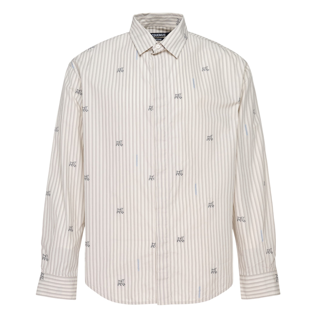 JACQUEMUS La Chemise Simon Manches Longues – Available at Club 21, Official Retailer in Singapore, Malaysia & Thailand with Global Shipping Online