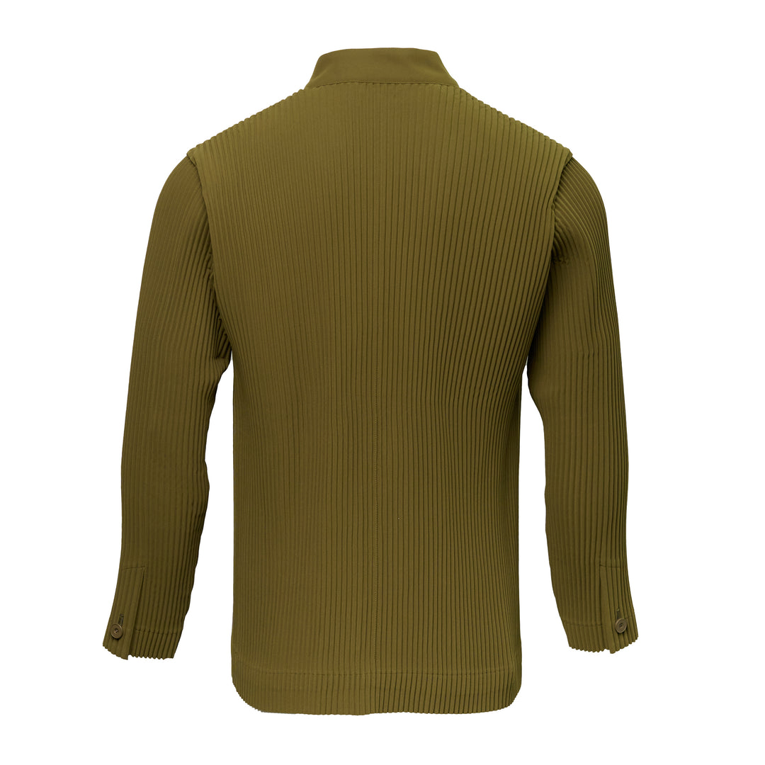 Tuxedo Pleated Jacket