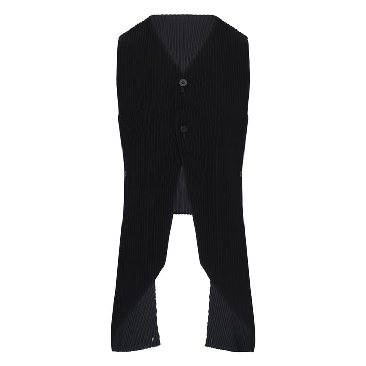 Tuxedo Pleated Vest