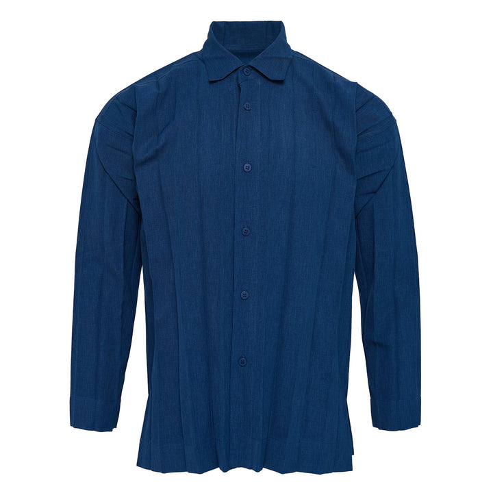 Edge Ensemble Pleated Shirt