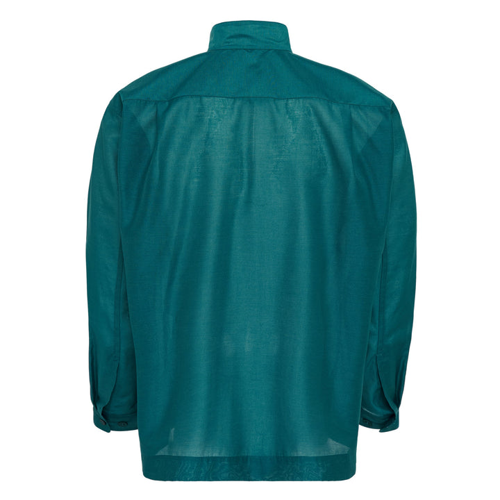 Crystalline Wool Blend Shirt