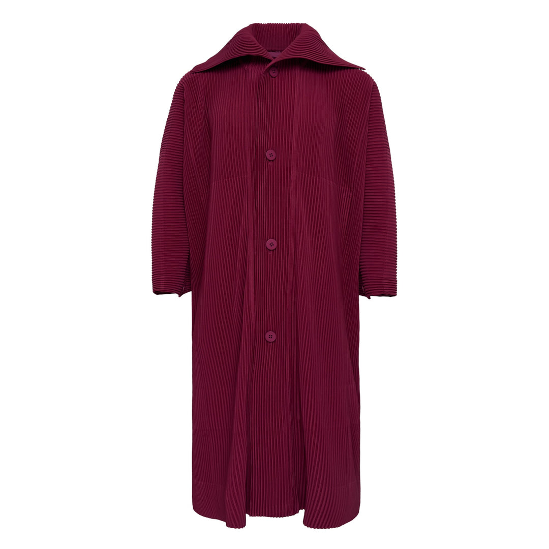 Monthly Colors January Pleated Coat