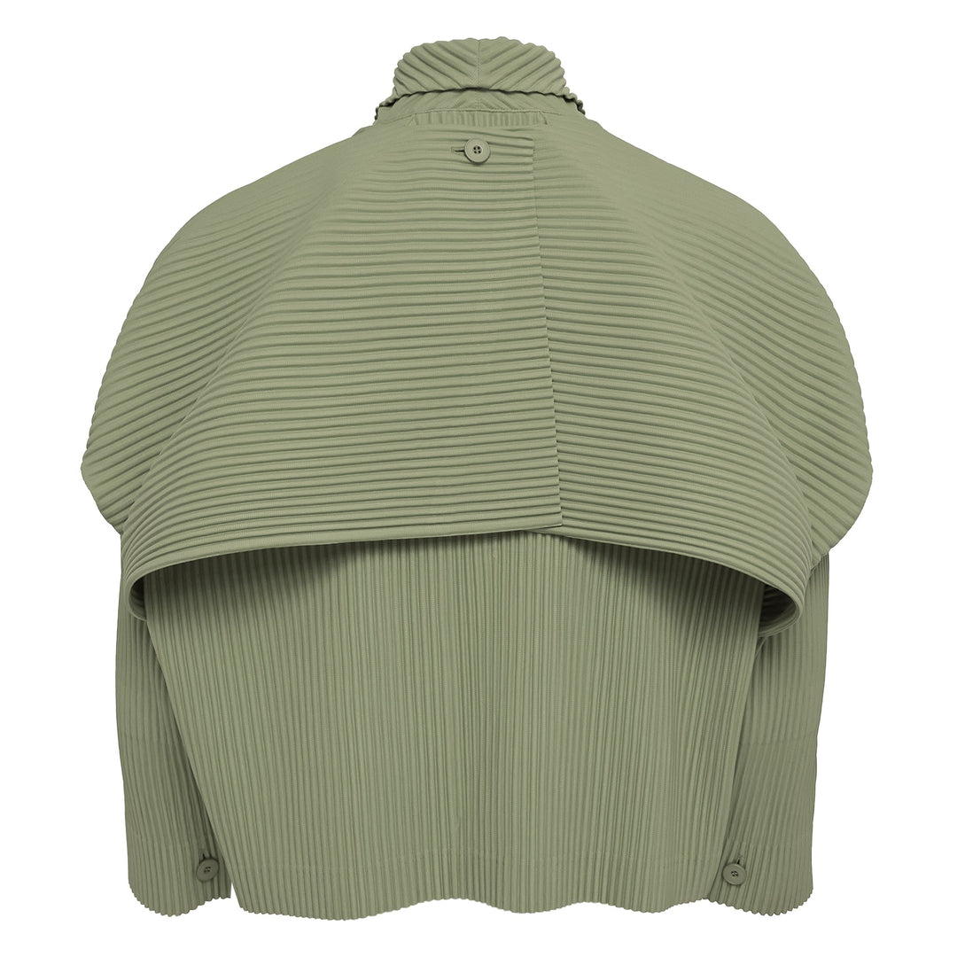 Pleated Blouson