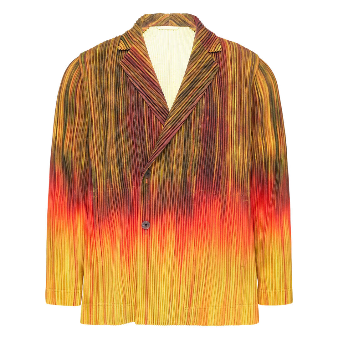 HOMME PLISSE ISSEY MIYAKE Paint Brush Close-Up Pleated Jacket – Available at Club 21, Official Retailer in Singapore, Malaysia & Thailand with Global Shipping Online