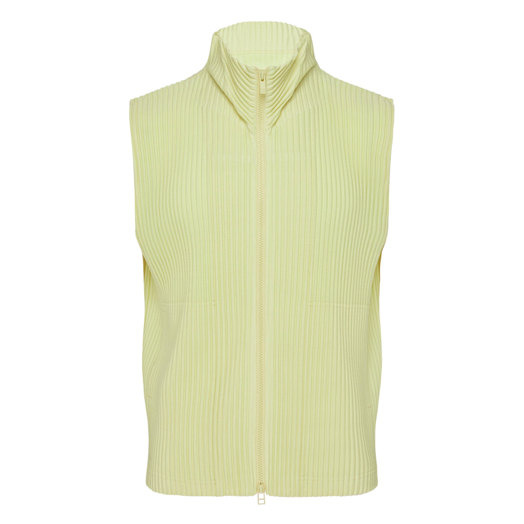 HOMME PLISSE ISSEY MIYAKE Monthly Colors April Pleated Vest – Available at Club 21, Official Retailer in Singapore, Malaysia & Thailand with Global Shipping Online