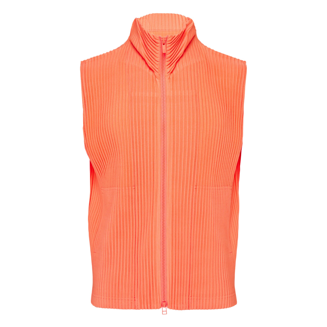 HOMME PLISSE ISSEY MIYAKE Monthly Colors April Pleated Vest – Available at Club 21, Official Retailer in Singapore, Malaysia & Thailand with Global Shipping Online