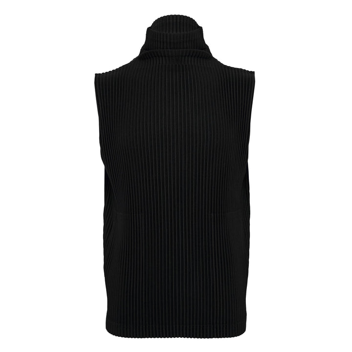 Tailored Pleats Pleated Vest