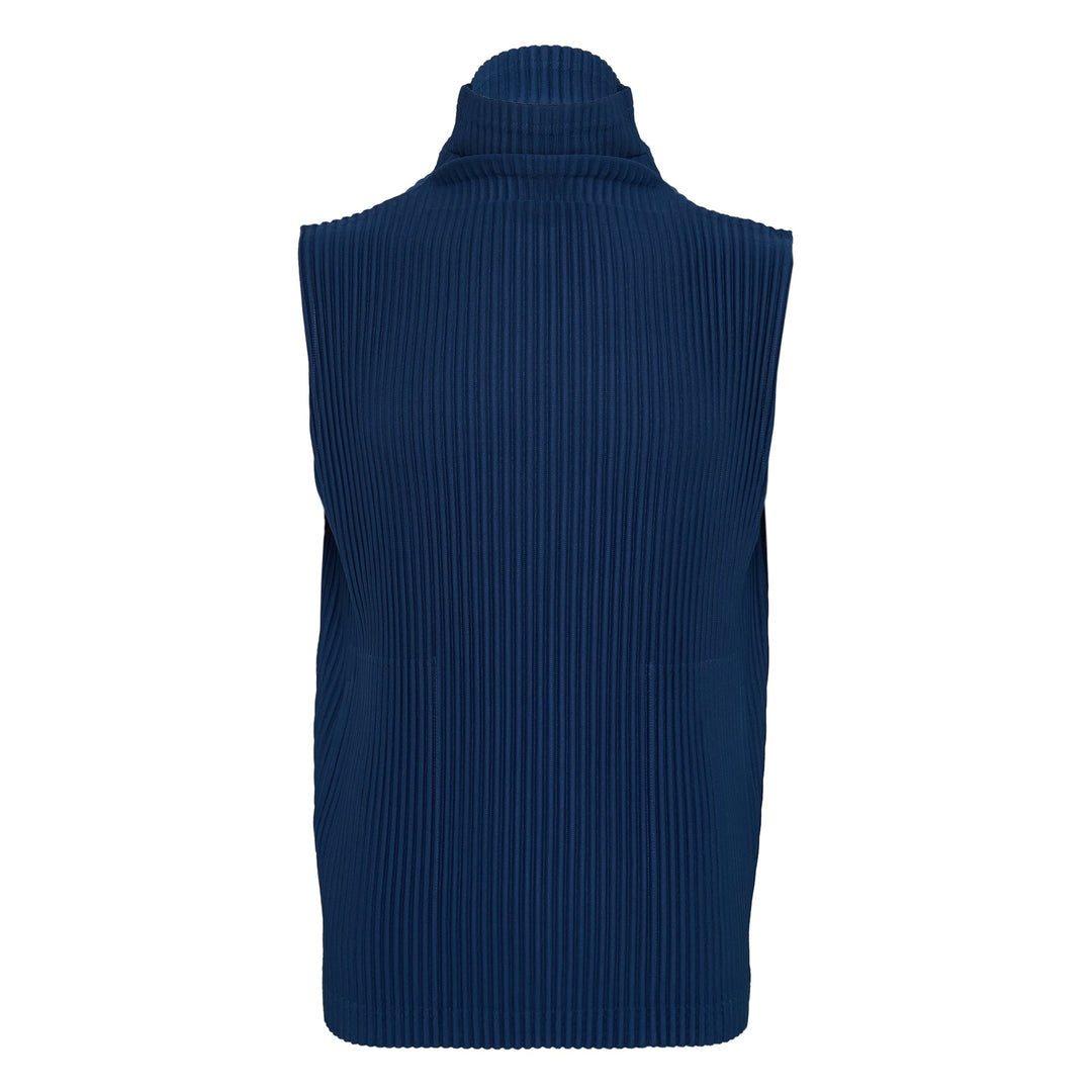 Tailored Pleated Vest