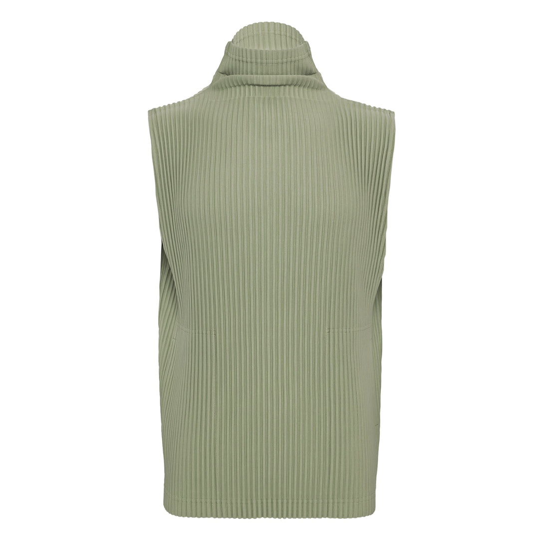 Tailored Pleated Vest