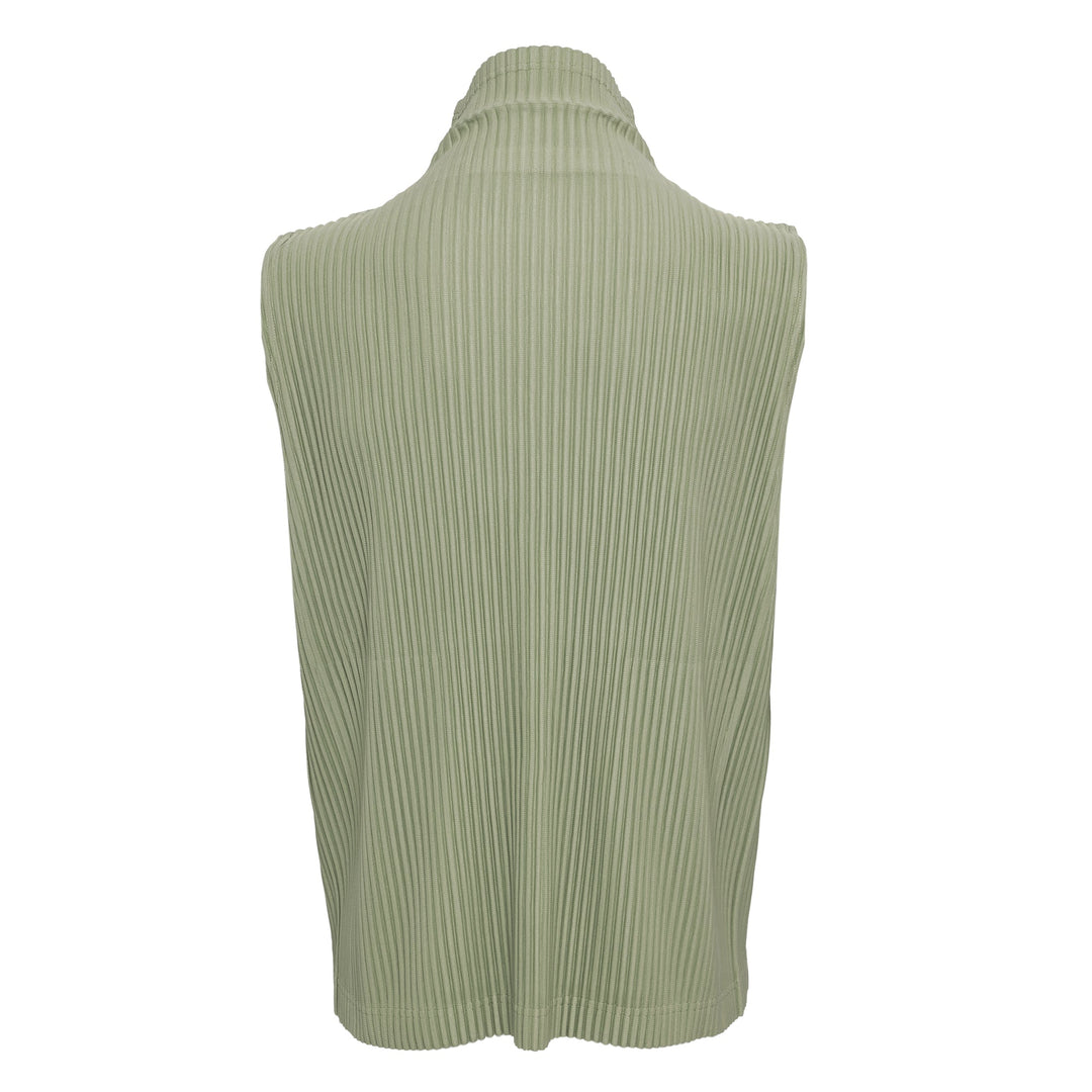 Tailored Pleated Vest