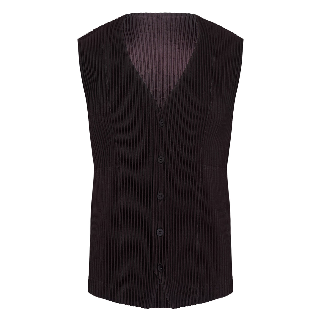 HOMME PLISSE ISSEY MIYAKE Tailored Pleated 2 Vest – Available at Club 21, Official Retailer in Singapore, Malaysia & Thailand with Global Shipping Online
