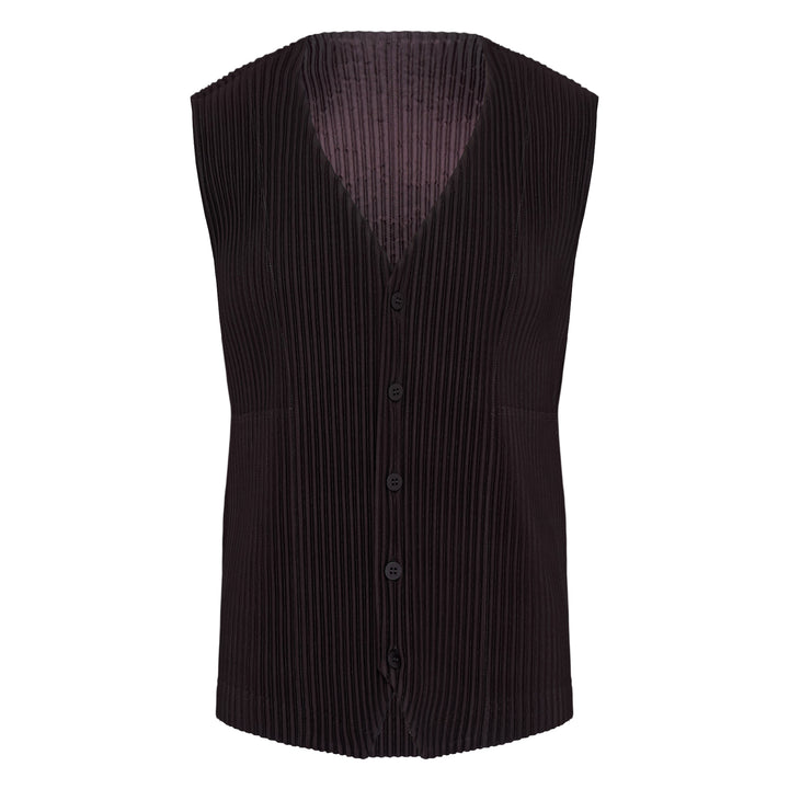 HOMME PLISSE ISSEY MIYAKE Tailored Pleated 2 Vest – Available at Club 21, Official Retailer in Singapore, Malaysia & Thailand with Global Shipping Online