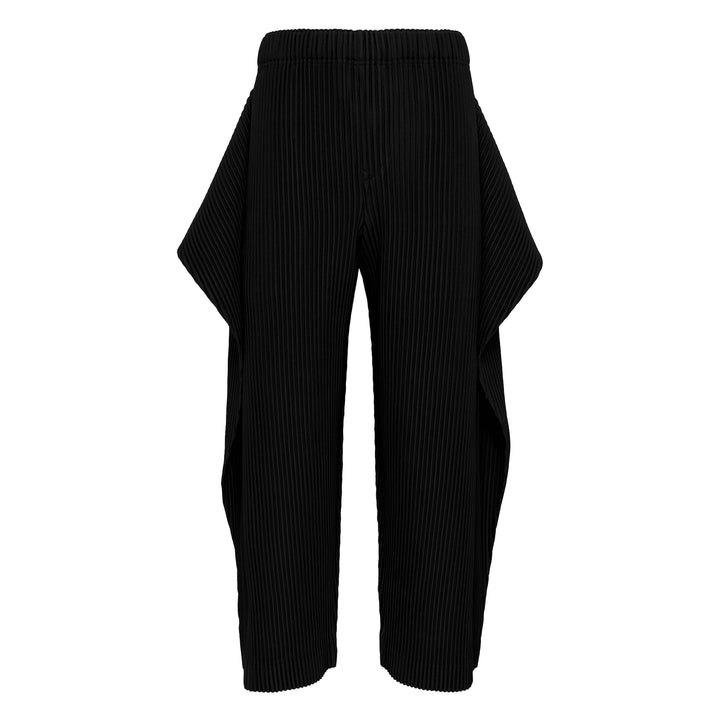 Cover And Fold Pleated Pants