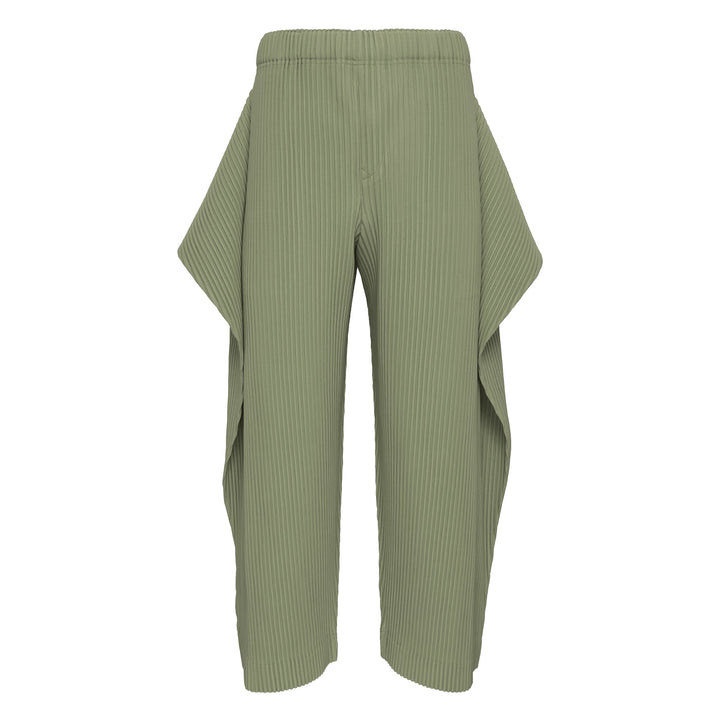 Cover And Fold Pleated Pants