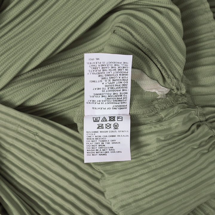 Cover And Fold Pleated Pants
