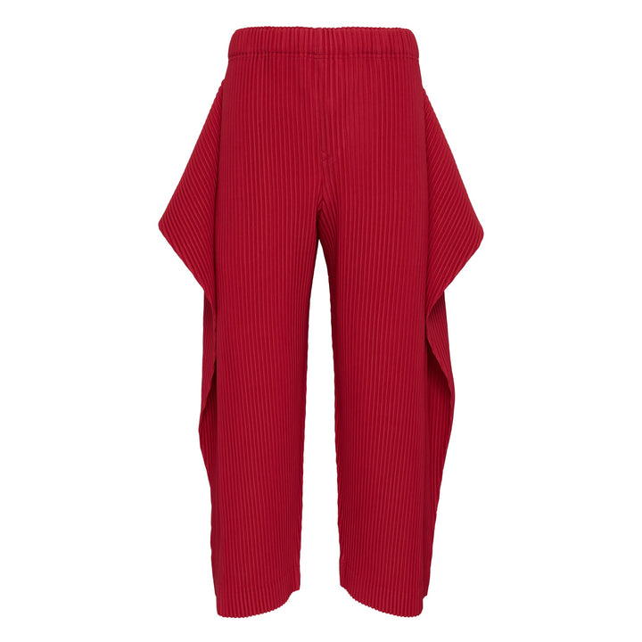 Cover And Fold Pleated Pants