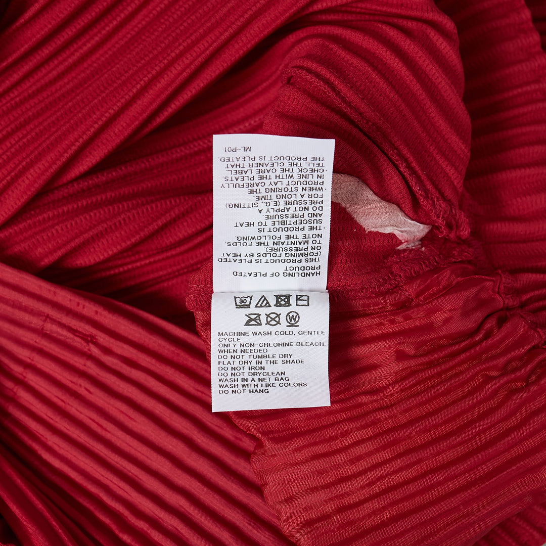 Cover And Fold Pleated Pants