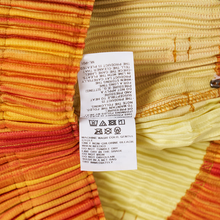 Paint Brush Close-Up Pleated Pants