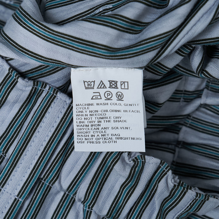HOMME PLISSE ISSEY MIYAKE Stripe Jersey Shorts – Available at Club 21, Official Retailer in Singapore, Malaysia & Thailand with Global Shipping Online