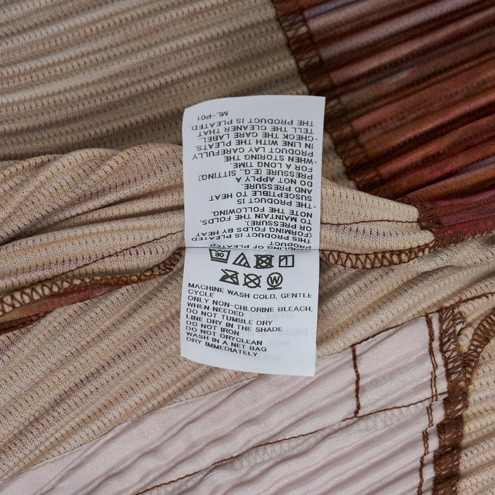 Paint Brush Close-Up Pleated Jumpsuit