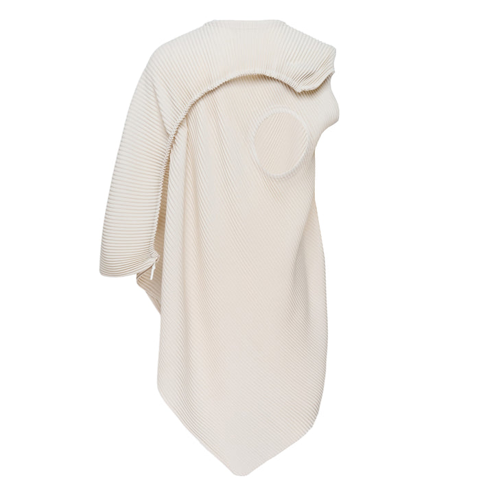 Wear Or Wrap Pleated Top