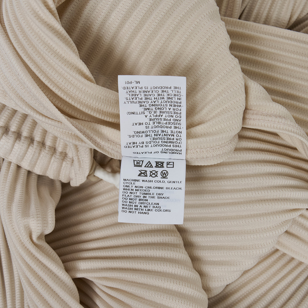 Wear Or Wrap Pleated Top