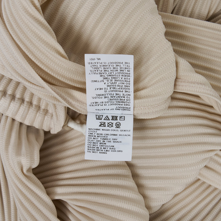 Wear Or Wrap Pleated Top