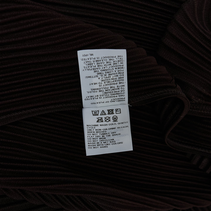 Wear Or Wrap Pleated Top