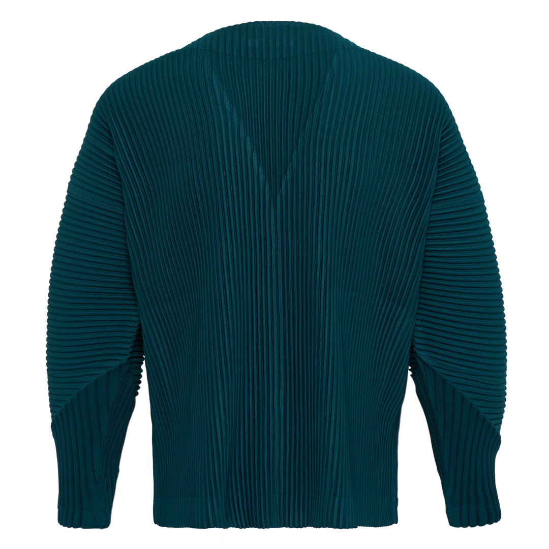 Pleated Cardigan