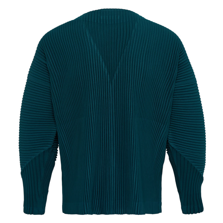 Pleated Cardigan