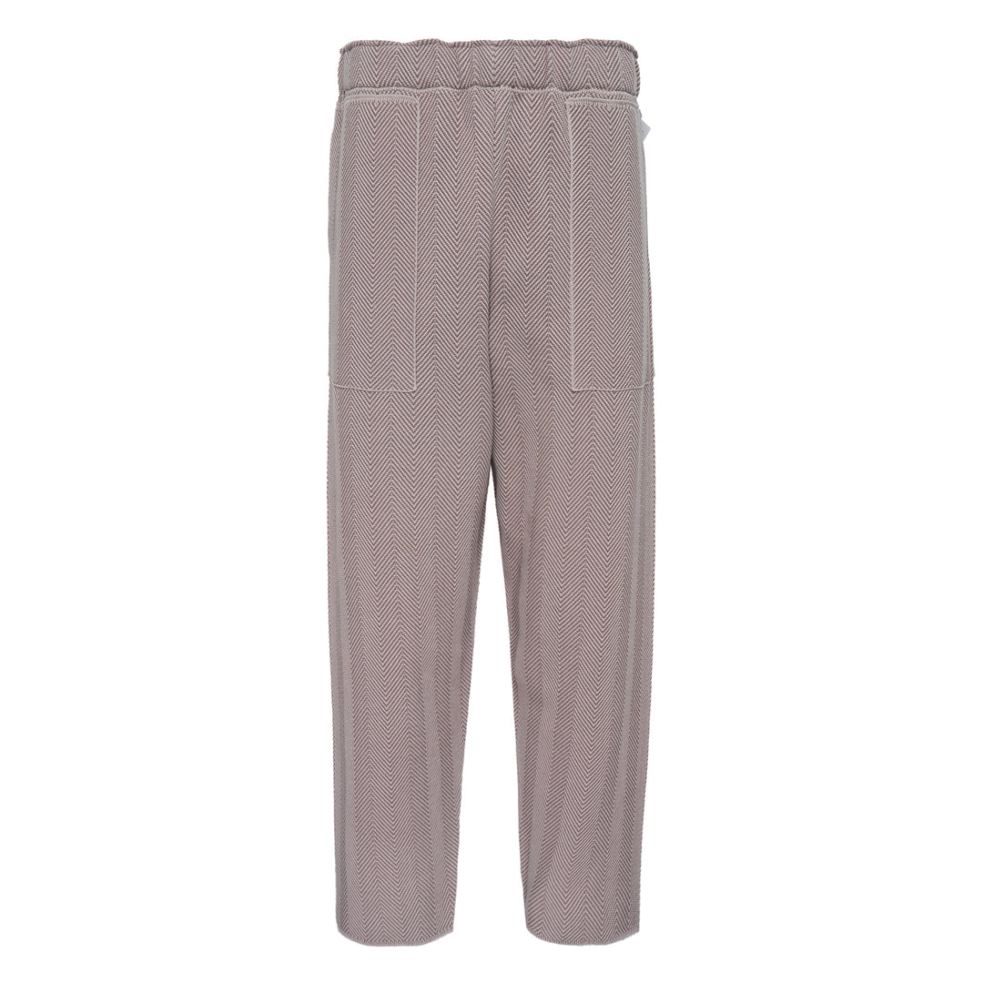Inlaid Knit Pants