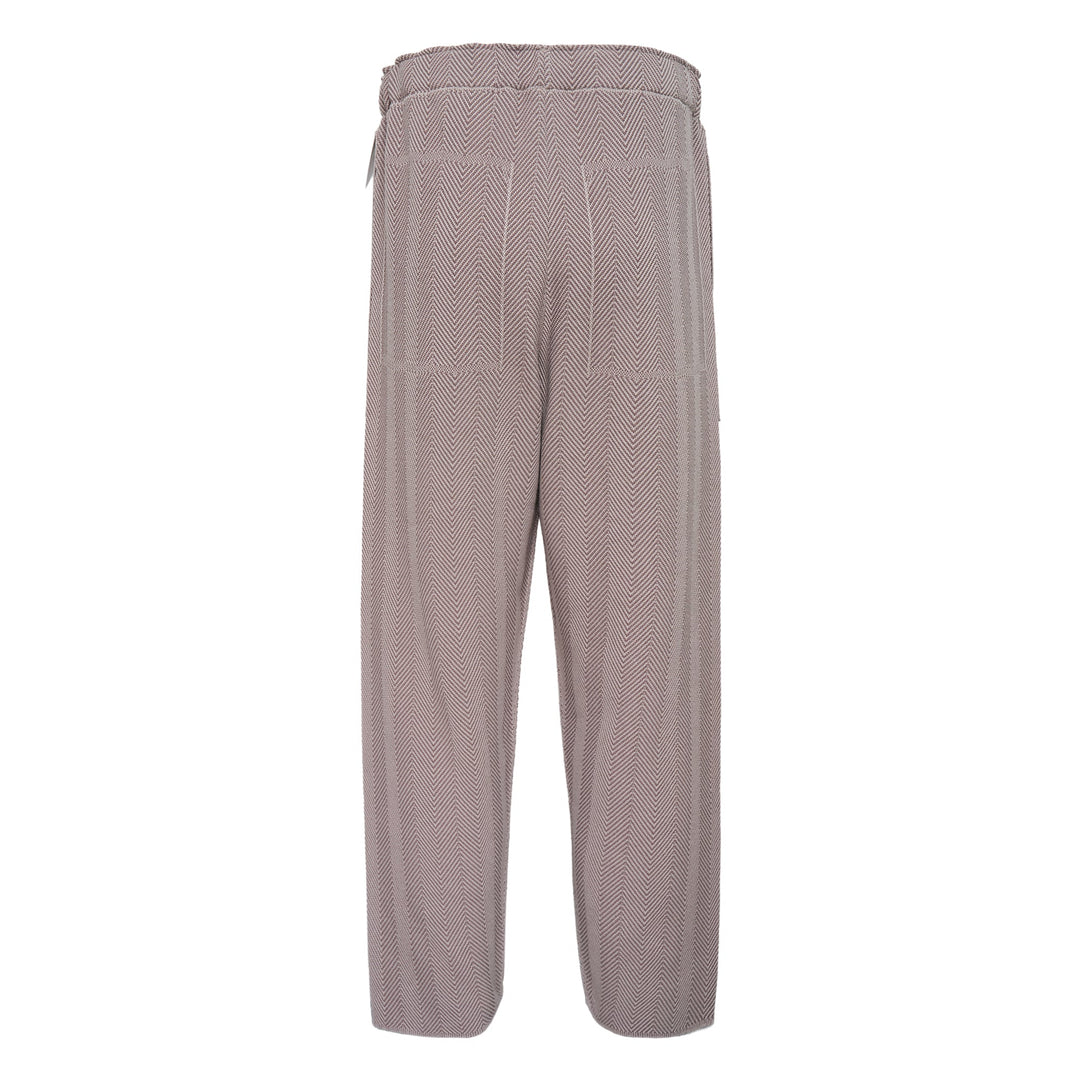 Inlaid Knit Pants