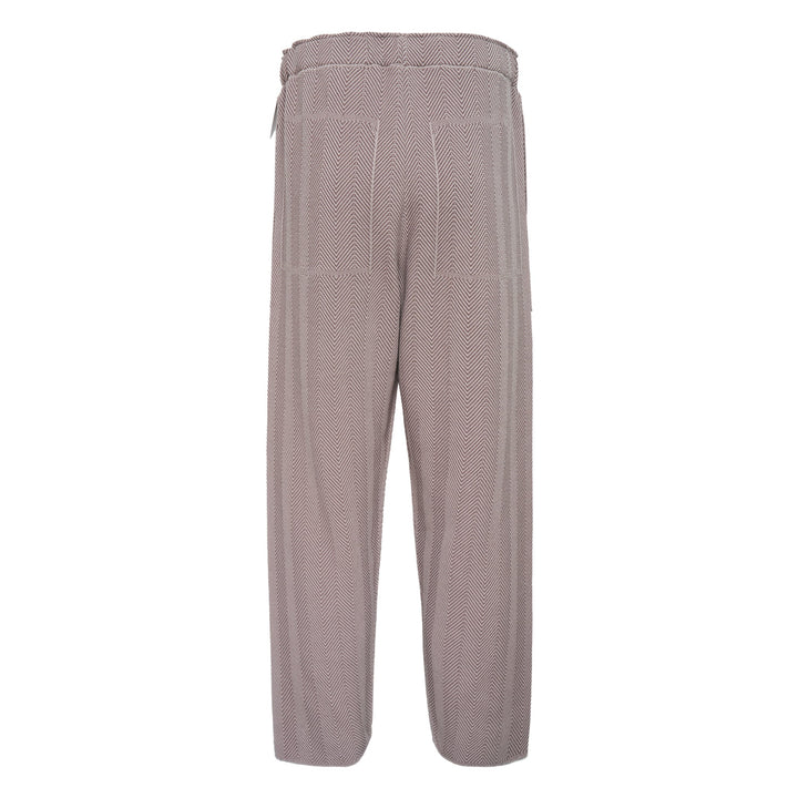 Inlaid Knit Pants