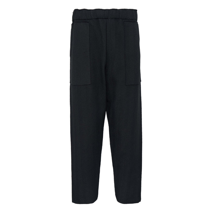Inlaid Knit Pants