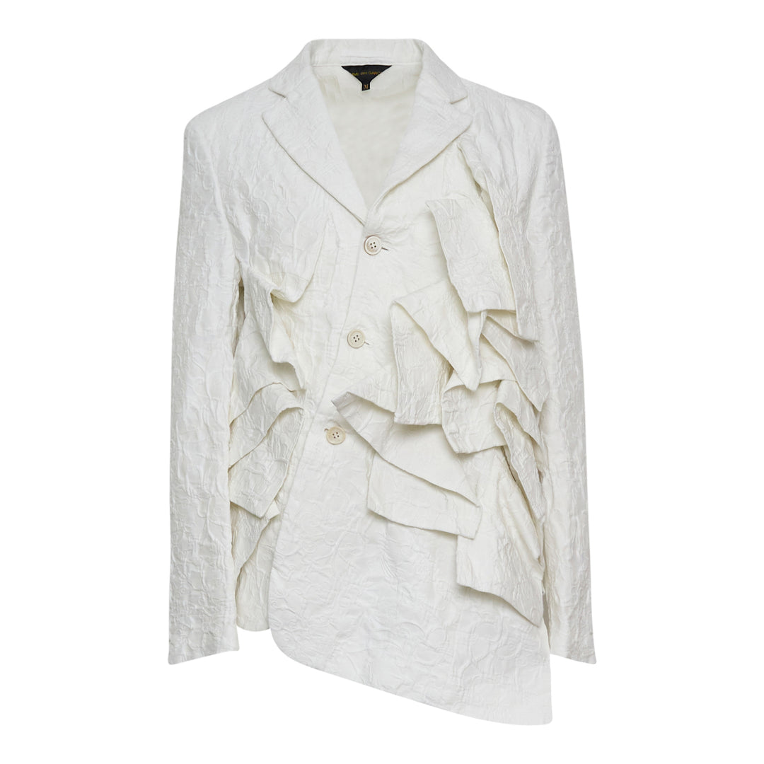 COMME des GARCONS Cotton Silk Gros Grain Brocade Jacket – Available at Club 21, Official Retailer in Singapore, Malaysia & Thailand with Global Shipping Online