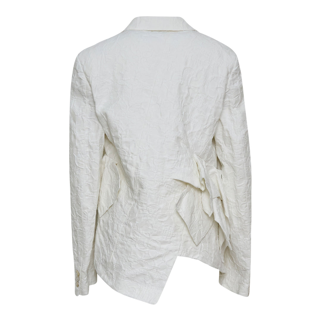 COMME des GARCONS Cotton Silk Gros Grain Brocade Jacket – Available at Club 21, Official Retailer in Singapore, Malaysia & Thailand with Global Shipping Online