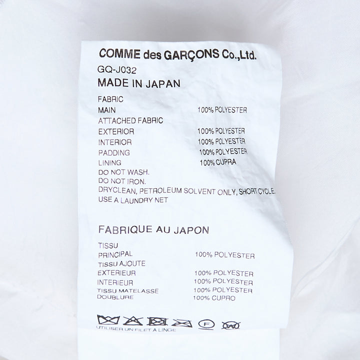 COMME des GARCONS Polyester Jersey Jacket – Available at Club 21, Official Retailer in Singapore, Malaysia & Thailand with Global Shipping Online